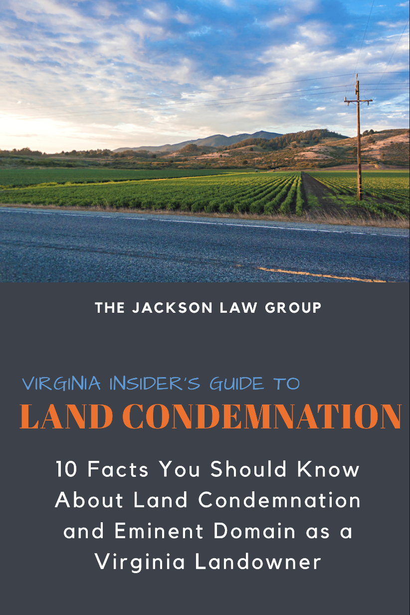 Get Your FREE guide on Virginia Land Condemnation & Eminent Domain